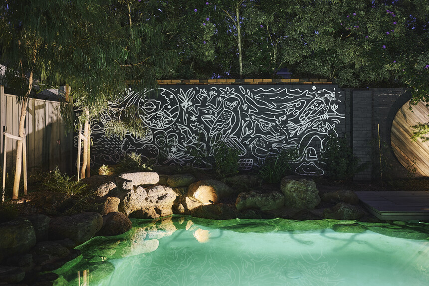 Pond Wall